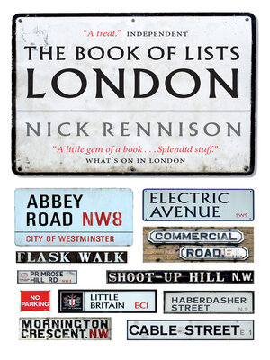 cover image of The Book of Lists London